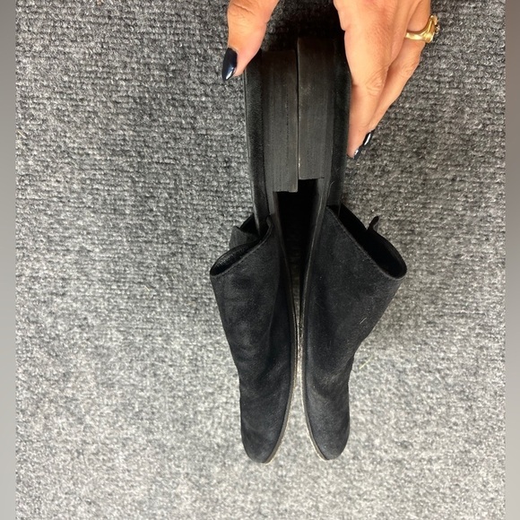 EILEEN FISHER Women’s Vero Cuoio Suede Mules Black slides size: 8 - Picture 8 of 11